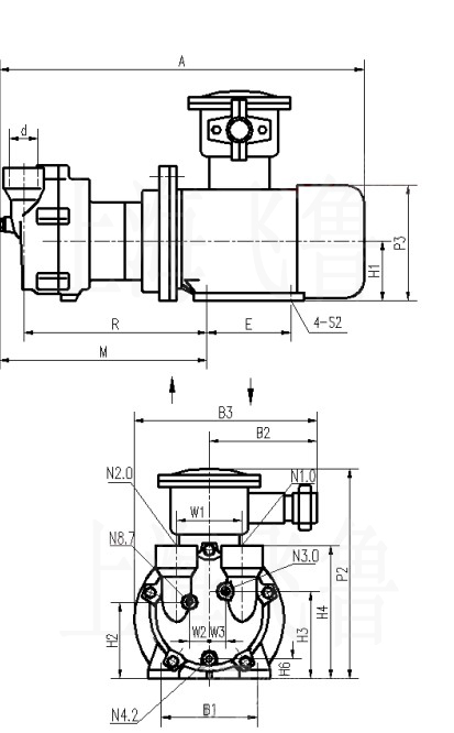 2BV2-Exˮ�h(hu��n)��ձ����γߴ�